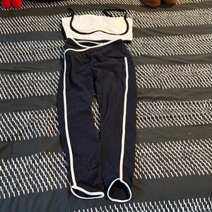 Glowmode leggings and Amazon top